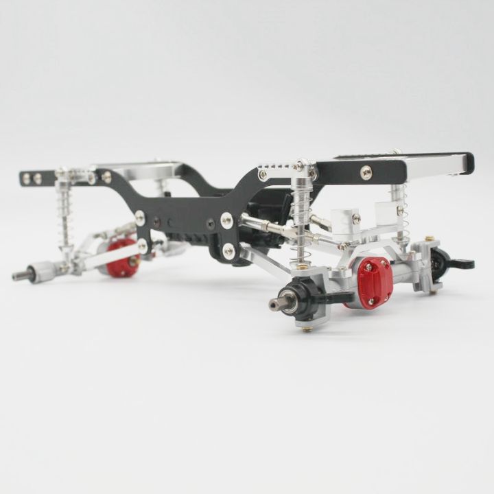 10X%20for%20MN%20D90%20D91%20D96%20MN99S%201/12%20RC%20Car%20Upgrade%20Parts%20Metal%20Pull%20Rod%20Base%20Seat%20&%20Axle%20Up%20Servo%20Bracket%20Black%20-%20Image%205