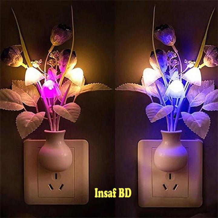 LED Sensor Dream Mushroom Lamp Multicolor