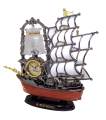 Ship Lamp with Clock, Home Decoration Item, Best Gift Item for Diwali and Other Festive Occasion, - Wall Clock.