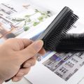 1pc Black Detangling Hair brush 9rows slicked-back pompadour Detangle Hair comb hairdressing salon styling tools long handle. 