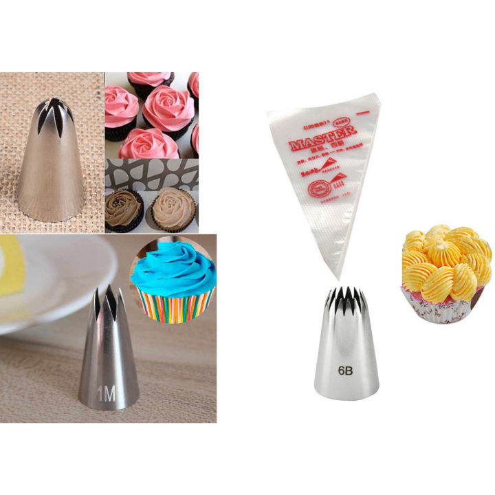 3%20Pieces%20Big%20Size%20Nozzle%20Set(2D%20+%201M%20+%206B)%20+%2010%20pieces%20Pipping%20Bags%20-%20Image%202