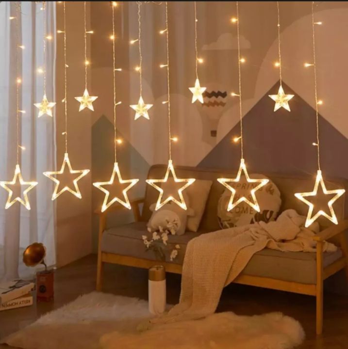 Star%20Fairy%20Light/Curtain%20Fairy%20Light%20/Porda%20Fairy%20Light/Golden%20Big%20Star%20Curtain%20Light,%2012%20Hanging%20Golden%20Star%20String%20Lights,%20Drawing%20Room%20Decoration%20Led%20Curtain%20String%20Light%20Fairy%20Led%20-%20Light%20Decoration%20-%20Image%202