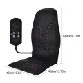 Ms.Dear Electric Massage Chair Heating Hot Vibrating Back Massager Seat In Cushion Car Home Lumbar Neck Mattress Pain Relief. 