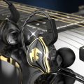 QKZ AK6 Ares HiFi Wired Earphone Bass Music Wired Headphones with Microphone Gaming Headset Sport Running Earbuds for Redmi. 