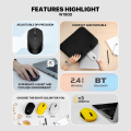 FANTECH GO 190D DUAL MODE BLUETOOTH WIRELESS MOUSE. 
