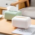 Household Tissue Box with Lid Desktop Paper Holder Napkin Storage Box Office Decoration Sealed Dustproof Tissue Container.