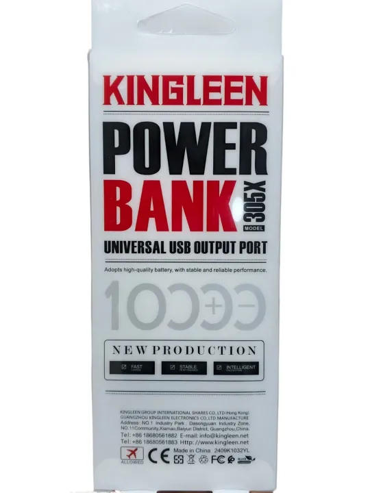 KINGLEEN%20Smart%20Power%2010000mAh%20USB%20Power%20Bank%20Portable%20Charger%20-%20Image%204