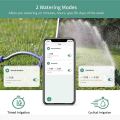 Remote Controlled via Smartphone Water Timer Bluetooth and Wifi Garden Irrigation Timer, Smart Faucet Irrigation Controller, Up to 15 Separate Programs, Smart Rain Delay System & Child lock Function.. 
