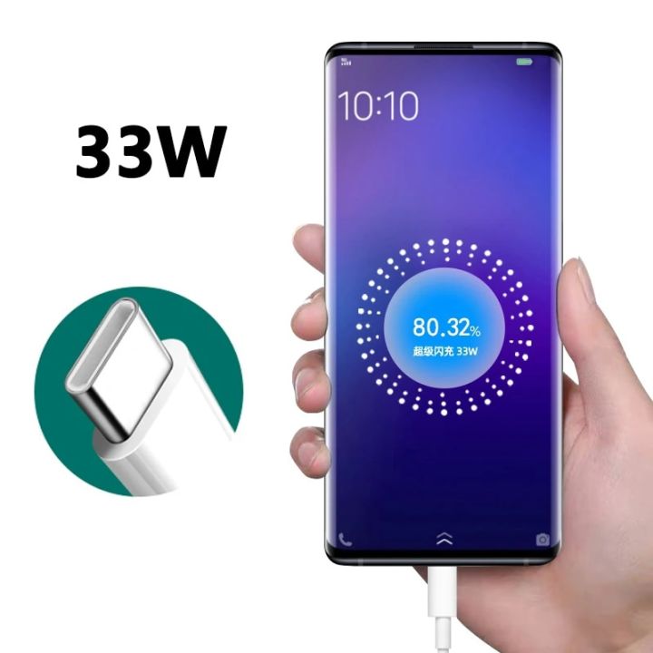 33W%20SuperVOOC%20Charge%20Cable%20USB%20Type%20C%20Charger%20For%20Oppo%20A95%20F19s%20A76%20K9x%20Find%20N%205G%20-%20Image%202