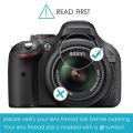 Center-Pinch Snap-On Front Lens Cap Cover For Nikon DSLR Camera Filters Filter 52mm/55mm/58mm/62mm/67mm/72mm/77mm/82. 