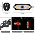 Bike And Cycle'S Waterproof Turn Signal Remote Control Cyclinkal Remote Control Cycle List Mtb Led Rear Light Usb Rechargeable Siding Taillight Horn.