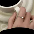 Letter Ring Bright Luster Alphabet A-Z Letters Initial Name Finger Ring Jewelry. 