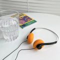Retro Underwire Headphone Music Mp3 Walkman INS Style Feelings Portable Wired Small Headphones Sports Fashion Photo Props. 