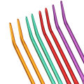 Bent Tip Needle Aluminum Stainless Steel Knitting for Weave Sewing Stitching. 