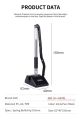Deli E6791 Black Gel Ink 0.5mm Desk Pen Stand.