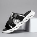 Summer Slippers Men Home Indoor Slides for Men's Shoes Comfort Flat Sole Non-slip Flip-flops Trend Beach Shoes Sport Slippers.