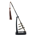 22cm Spear Lance Ancient Chinese Metal Cold Weapon Model Doll Toys Equipment Accessories Home Decoration Collection Crafts Male. 