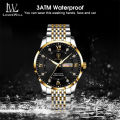 LouisWill Men Watch Business Fashion Watch Waterproof Watch Wristwatches Classic Roman Numeral Dial Calendar Luminous Pointer Wrist Watches for Men. 