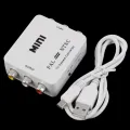 PAL NTSC To NTSC PAL TV Video System Converter Switcher Adapter Male-Female. 