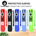 Silicone Remote Protective Case Replacement Controller Sleeve With Lanyards Compatible For TCL RC902V FMR1 Remote Controls. 