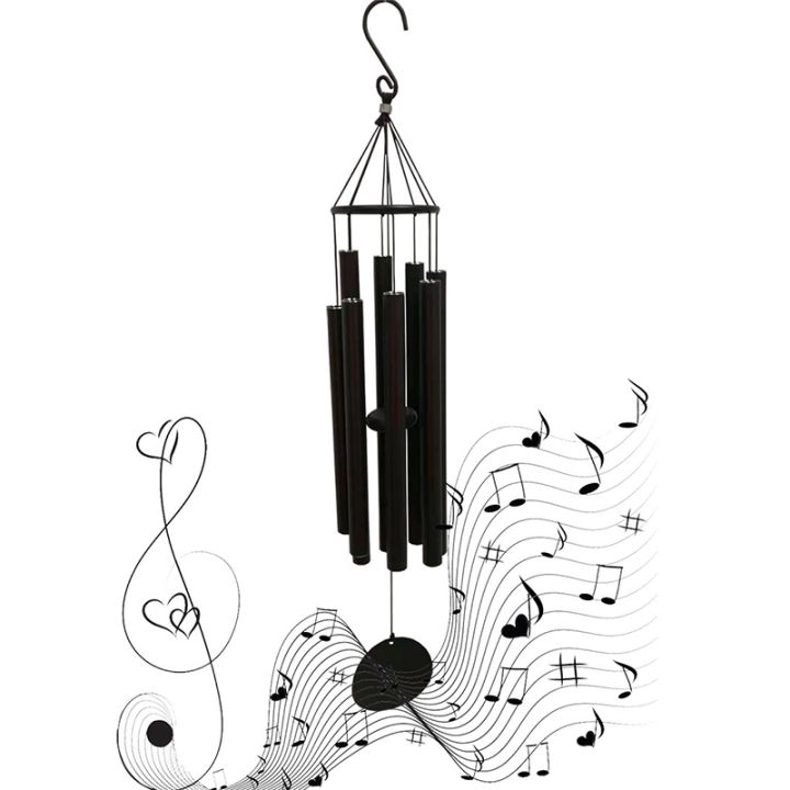 Wind%20Chimes%20Outdoor%20Large%20Deep%20Tone%208%20Metal%20Tubes%20Wind%20Chimes%20for%20Home%20Garden/Yard/Balcony%20Deco%20-%20Image%204