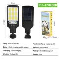 Solar Street Light Outdoor Solar Lamp With 3 Light Mode Waterproof Motion Sensor Security Lighting For Garden Patio Path Yard. 