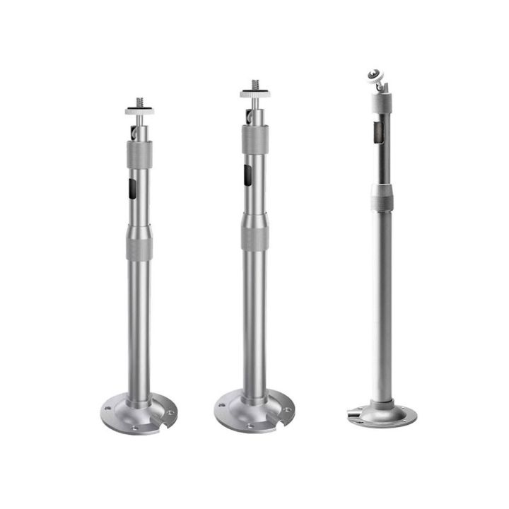 【Worldwide Delivery】 Projector Holder Stand Aluminum Alloy Camera Long Bracket 20-40cm 40-80cm Extension Monitoring Pole Scalable Universal Monitor Telescopic Bracket