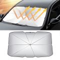 Aluminum Foil Cover Windshield Sun Shade Anti-UV Car Window Sun Visor Shield. 