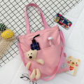 (New)Bag for pambabae 2022 Harajuku enough meenger canva bag for babaeng etudyante Korean verion one-houlder portable all-match impleng bag for tela t0222.