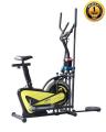 ET-8.2SAH Orbitrac Exercise Bike - Black steel wheel 18kg. 