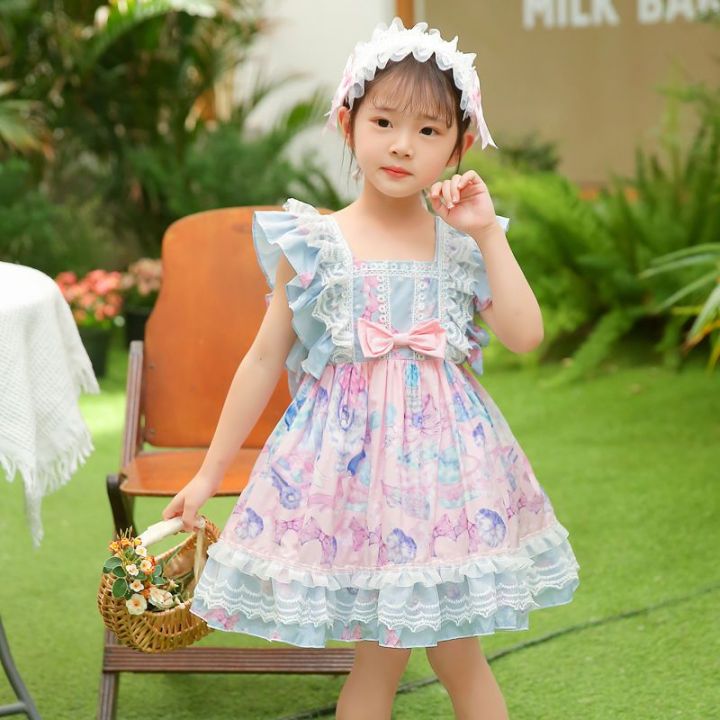 Lolita Princess Dress Girls' Summer Genuine Children's Lolita Dress
