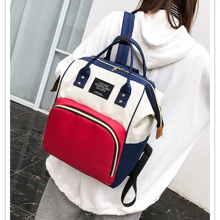 Mummy%20Bag%20Multi-Functional%20Large%20Capacity%20Backpack%20Fashion%20Women's%20New%20Outing%20Baby%20Diaper%20Bag%20Baby%20Mom%20Casual%20Travel%20Bag%20Women%20-%20Image%203