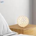 Crystal Lampshade Shiny Desk Light Antique Lamp Classic.