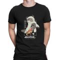 Fashion loyal partner Friends group T-shirt men round collar cotton shirts Avatar:The Last Airbender short sleeve tees 6XL tops.
