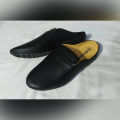 Glossy loafers shoes for man fashionable half loafers with soft leather fabrics and rubber sool - Loafer For Men.