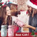 Cute Thermos Bottle Portable Thermal Mug Stainless Steel Insulation Cup Coffee Cup Vacuum Flasks Water Bottle for Girls Kid Gift.