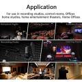24 Pcs Acoustic Foam Board,Studio Wedge Tile,Acoustic Foam Soundproof Pyramid Studio Treatment Wall Panel 2.5X30X30cm.