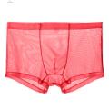Quasar Men Briefs Lint Free Mesh Men Boxers Transparent Underwear.