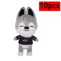 Skzoo Plush Toys 20cm Stray Kids Plush Wolf Chan Cartoon Stuffed Animal Plushies Doll Kawaii Companion for Kids Adults Fans Gift. 