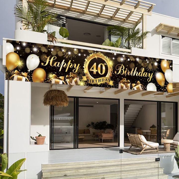 Happy%2040th%20Birthday%2040%2040th%20Birthday%20Party%20Decorations%2040%20Years%20Old%20Birthday%20Man%20Birthday%20Table%20Runner%20Banner%20Door%20Curtain%20Decor%20-%20Image%206
