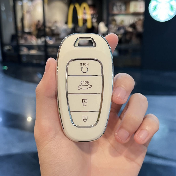 Applicable%2023%20Beijing%20Hyundai%20Tucson%20L%20Key%20cover%2021/22%20Model%205%20Th%20Generation%20New%20Tucson%20Car%20Bag%20Protective%20Key%20Case%20and%20Keychain%20-%20Image%205