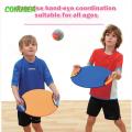 Children Toys Outdoor Game sensory training Bouncing Ring Elastic Ball Plate Children's Throwing and Catching Toys Beach Balls. 