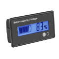 Battery Meter Battery Capacity Voltage Monitor, DC 12/24/36/48/60/72/84V Battery Capacity Voltage Gauge Indicator. 