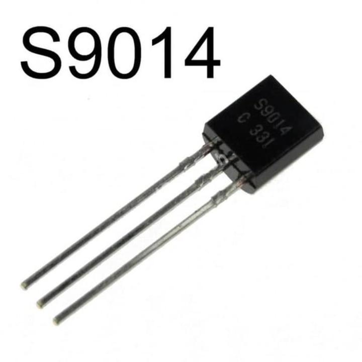 10Pcs- 2SC9014 2SC-9014 2SC 9014 C9014 NPN 50V 0.1A 0.6W 270MHz Transistor TO-92 Package Bipolar NPN Small Signal Transistor Electrical Circuitry & Parts