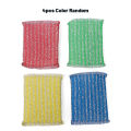 4pcs Dish Sponge Scrub Pads Non Scratch Scrubbers Colourful Block Cleaning Sponges Reusable Scouring Pads Kitchen Dish Scrub Sponge. 