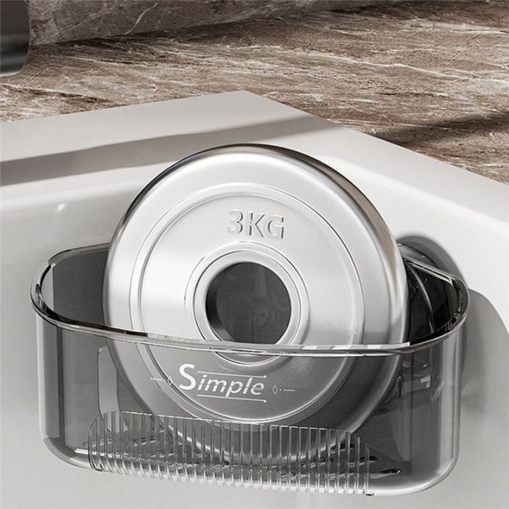 2PCS%20Sink%20Organizer%20Rack%20for%20Kitchen%20for%20Sponges,%20Scrubbers,%20Soap,Sink%20Corner%20Drain%20Box,with%20Adhesive%20Suction%20Cup%20Mount%20-%20Image%203