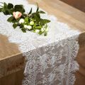 Europe lace eyelash flower Embroidery Christmas bed Table Runner flag cloth cover coffee tablecloth kitchen Wedding party decor. 