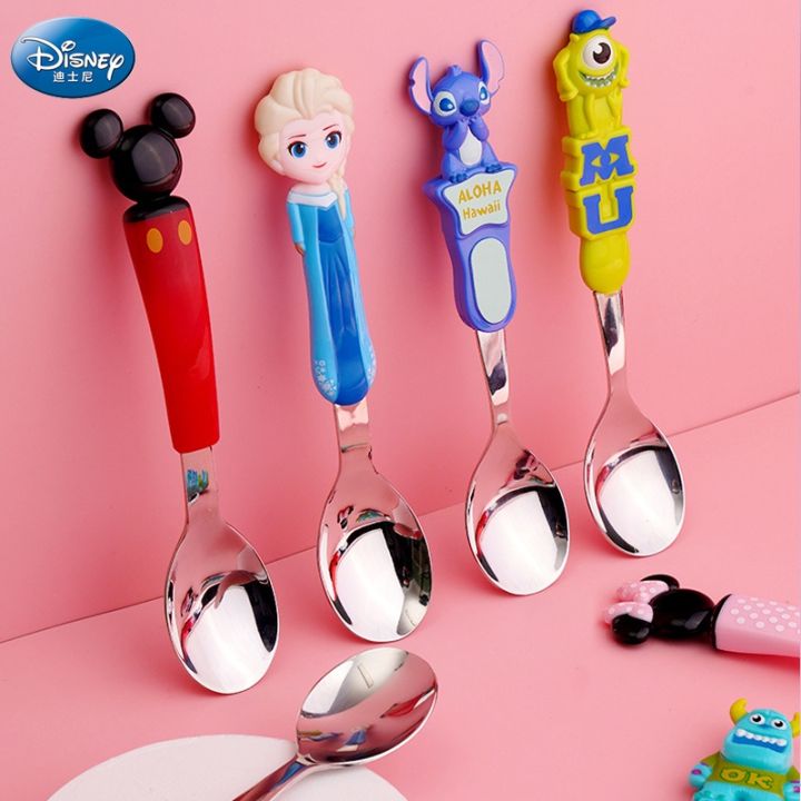 Disney%20Princess%20Spoon%20&%20Fork%20Baby%20DISNEY%20Kids%20Spoon%20Fork%20Feeding%20Utensils%20Boy%20Girl%20Mickey%20Mouse%20-%20Image%204