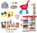 Shop at the Super Market with Trolley Toys Sets - Ideal for Kids' Play, Easy to Use and Clean, A Unique Choice for Playtime.