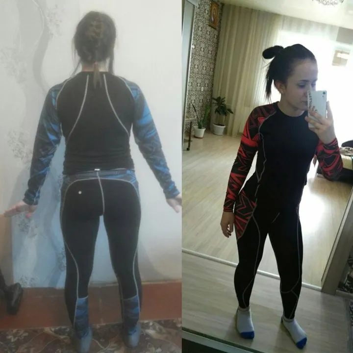Tracksuit Women Jogging skin care kits Fitness leggings MMA Rashard kit Compression Sportswear Women's suit Winter Thermal